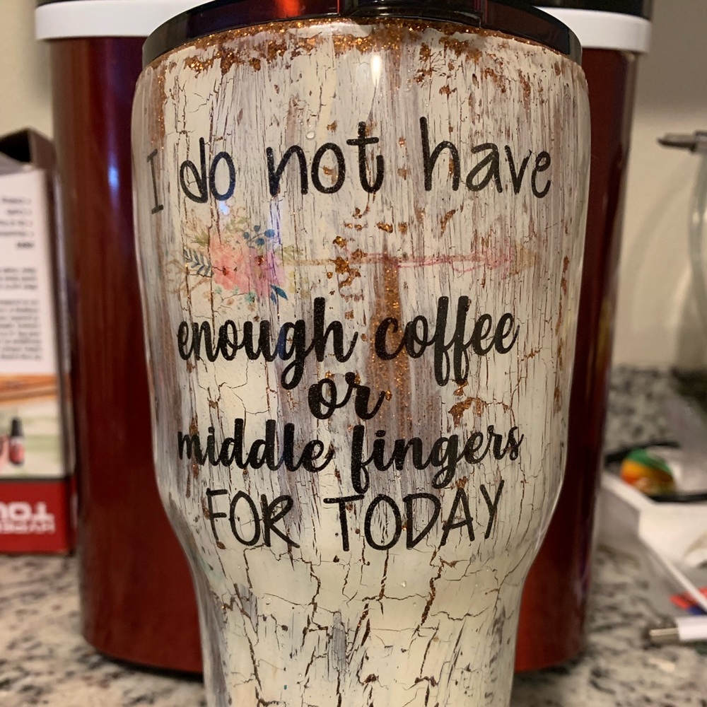 Homemade hot or cold cup